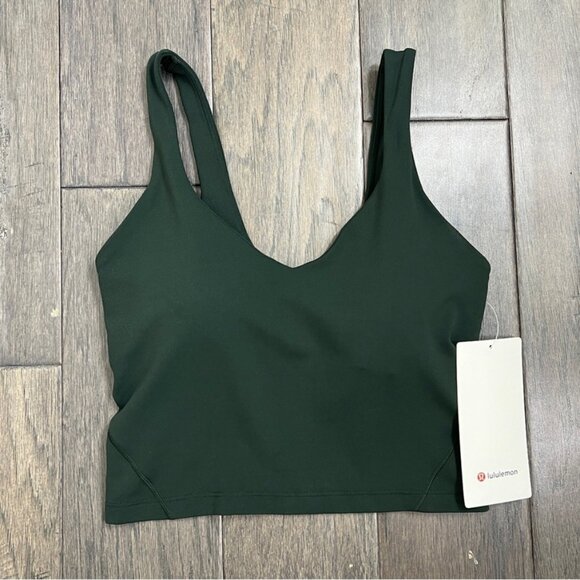 Lululemon NWT Align Tank Top Rainforest Green - Picture 1 of 8